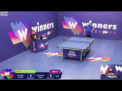 WINners CUP table 2  31.12  Priadko Sergei - Kurilenko Oleg   19:30
