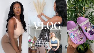 VLOG: REALISTIC BUSY WEEK! CLIENTS, CONTENT DAY, DIY CROCS, GYM WORKOUT!