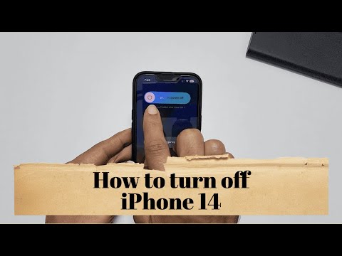 How to turn off iPhone 14 and iPhone 14 Plus - Switch off/On