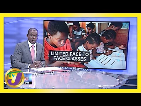Limited Face to Face Classes in Jamaica TVJ News February 24 2021