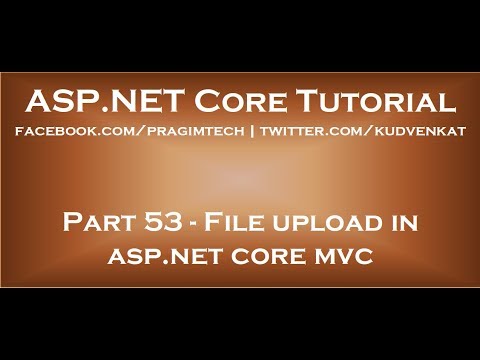 ASP NET Core Tutorial