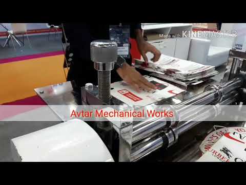 Paper Bag Creasing Machine