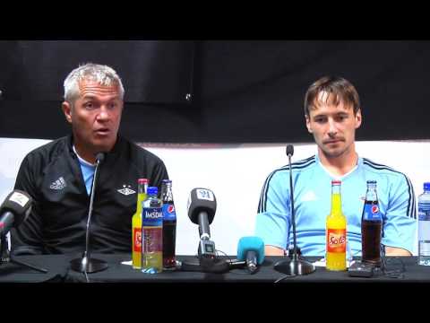 Pressekonferanse Rosenborg før Norrköping