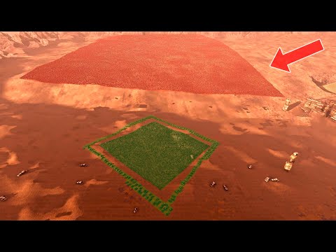 50.000 MODERN SOLDIER AND SOME TANKS vs 50.000 T-REX | Ultimate Epic Battle Simulator 2