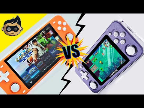RG351p VS RGB10 Max - Two of the best retro gaming handhelds