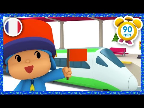🚂 POCOYO FRANÇAIS - NOUVEL ÉPISODE: A  Bord du Train! [ 90 min ] | DESSIN ANIMÉ pour enfants