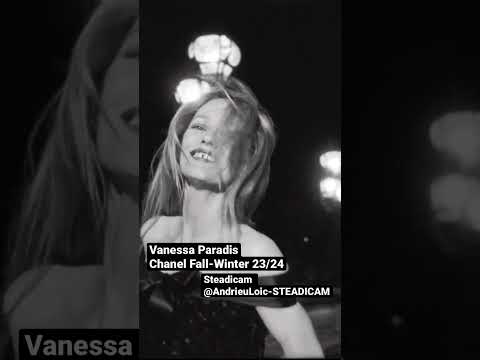 CHANEL FW 23-24 / VANESSA PARADIS // STEADICAM SHOTS #chanel #vanessaparadis #fashion  #steadicam