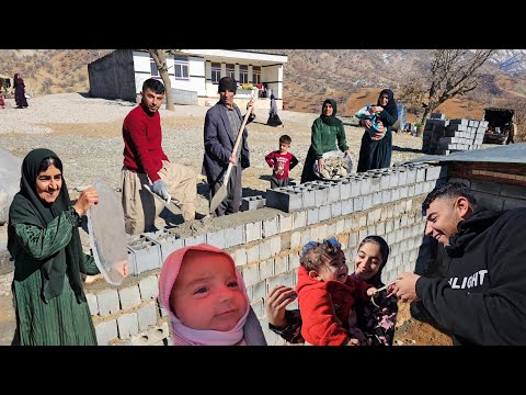 🔥 United by Heart in the Freezing Winter | Rural Family Building Together ❄️🏡🤝