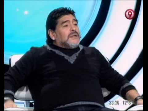 TVR - Diego Maradona on his bad relationship with Passarella 21-07-12