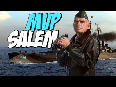 USS Salem - MVP Carry || World of Warships