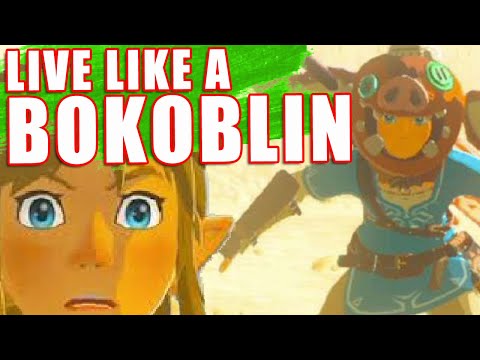 Link's Life as a Bokoblin - doing YOUR comments in You Choose How We Play Breath of the Wild!