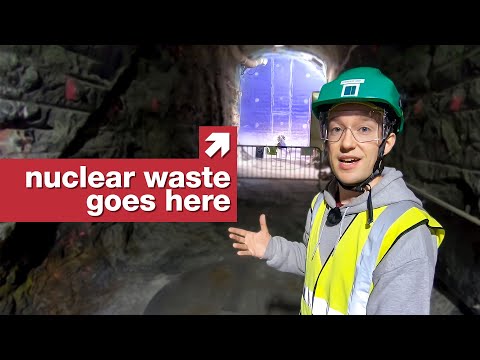 10万年分の核廃棄物を貯蔵するトンネルの内部 (Inside The Tunnels That Will Store Nuclear Waste For 100,000 Years)