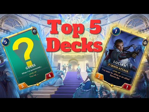 Best NEW Decks since the PATCH | LoR | Legends of Runeterra
