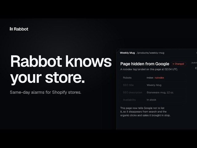 Rabbot demo video thumbnail