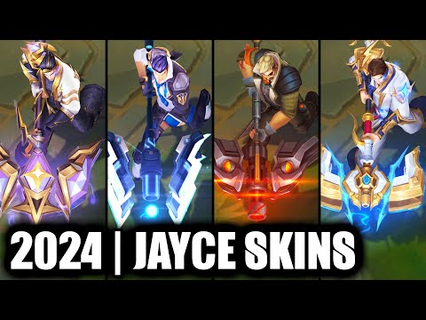 ALL JAYCE SKINS SPOTLIGHT 2024 | League of Legends