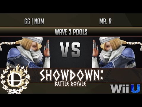 Showdown Battle Royale WAVE 3 POOLS - GG | Nom (Sheik) vs Mr. R (Sheik)