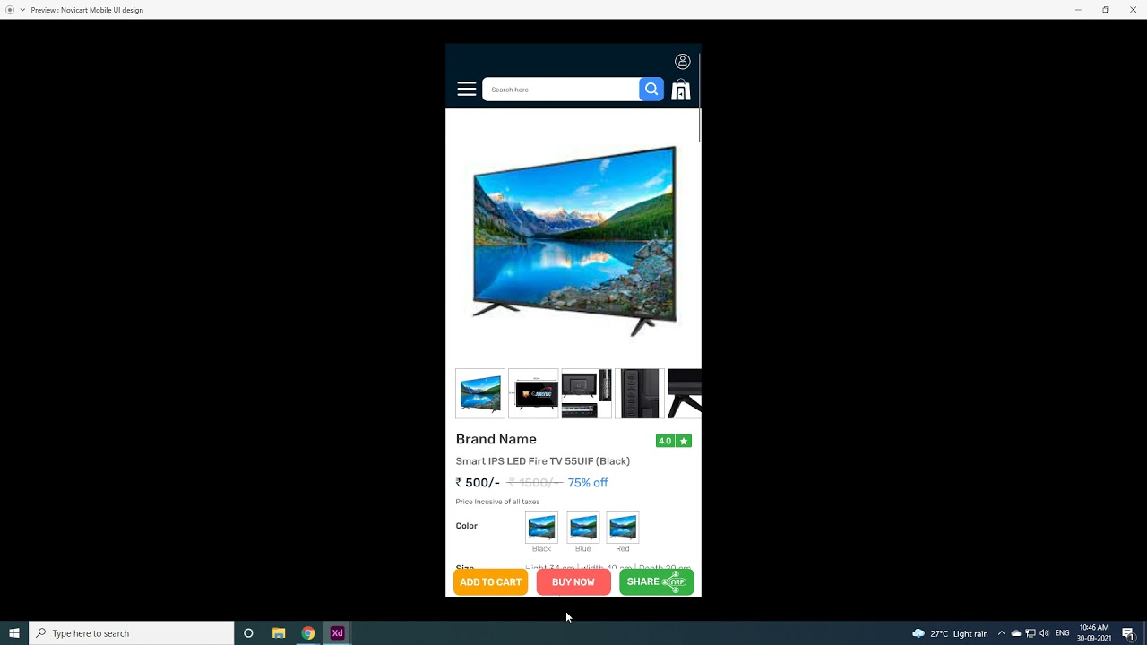 Adobe XD  fix position while scrolling