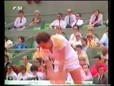 Wilander vs McEnroe - Rolland Garros 1983 - 05/10