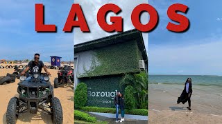 Lagos Travel Vlog: Staycation at Landmark Beach Hotel and the Borough Lagos | La