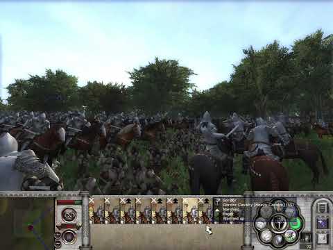 ThirdAge: Gondor cavalry vs Goblin invaders