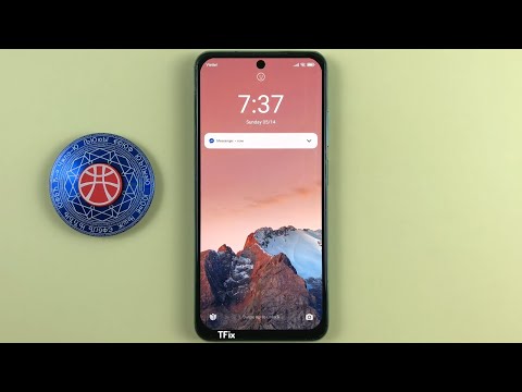 How to hide message notification content on the lock screen on Xiaomi Redmi Note 10 Android 11
