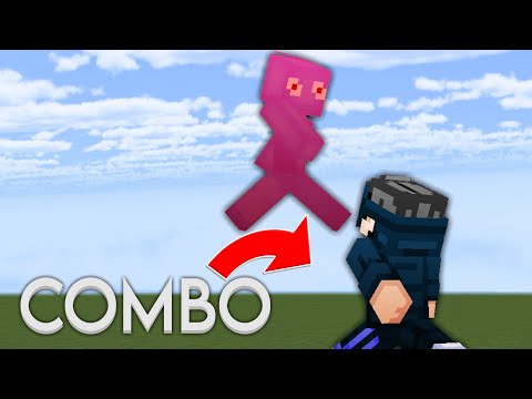 How To Combo In Minecraft On MOBILE // MCPE PvP Tutorial (Minecraft Hive)