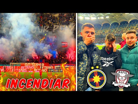 30000 DE STELISTI AU “APRINS” STADIONUL. CEL MAI PERICULOS DERBY DIN ROMANIA. VLOG FCSB-RAPID