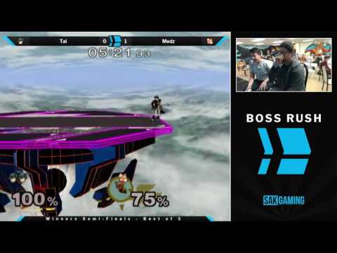 Boss Rush April Winners Semis - Tai (Marth) vs Medz (Fox)