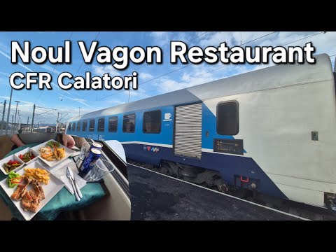 Noul Vagon Restaurant CFR pe IC 532 🚆 | Modernizat prin PNRR (Cluj–Brașov)