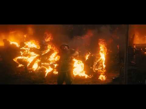 Brave Russian Soldiers Fight Even When they are Burning.(Movie-Stalingrad)(2013)