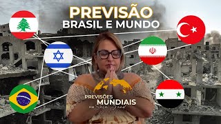 Previsão Brasil e Mundo, conflito no Médio Oriente!