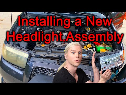 Replacing Headlight Assembly - 2008 Subaru Forester
