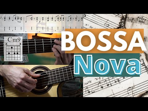 Bossa Nova Pattern in Cm - Fingerstyle Guitar