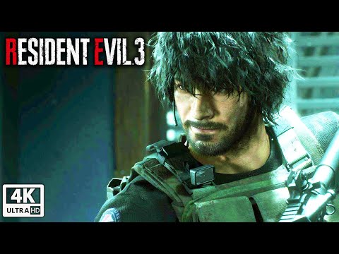 Resident Evil 3 Remake All Carlos Scenes 4K 60FPS