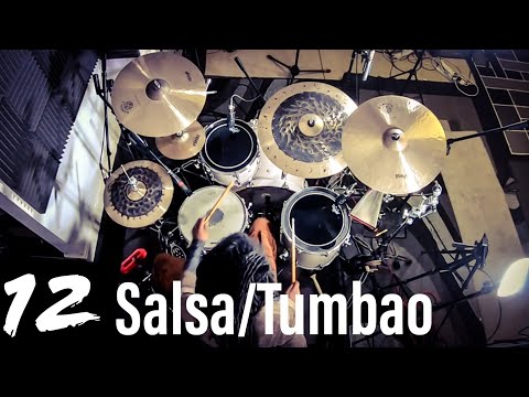 60 Second Drum Lesson: 12 -  SALSA/ Tumbao