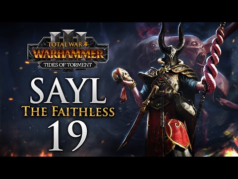 THE FALL OF THE MAD TITAN! Total War: Warhammer 3 - Sayl the Faithless Campaign #19