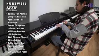 Video thumbnail for KURZWEIL M70 Dijital Piyano Tanıtımı by Bor Müzik