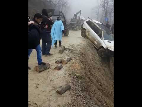 ДТП на Шаумянском перевале. Улетел с обрыва