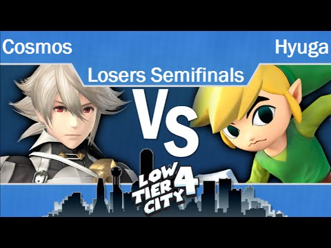 LTC4  - Cosmos (Corrin) vs SF | Hyuga (Toon Link) Losers Semifinals - Smash 4