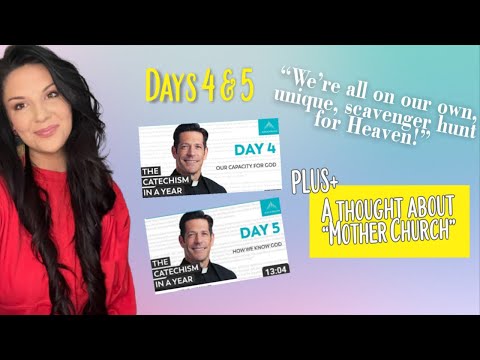 Protestant REACTS to the Catholic Catechism - Day Four and Five of Fr. Mike's CIAY