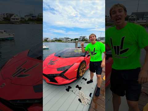 My New WATERPROOF Lamborghini!! 😱