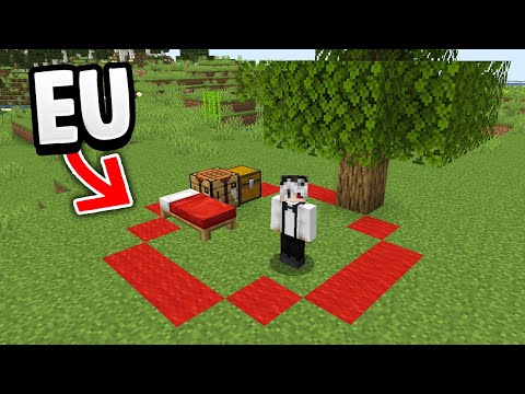 If you LEAVE THE CIRCLE = YOU DIE in MINECRAFT!