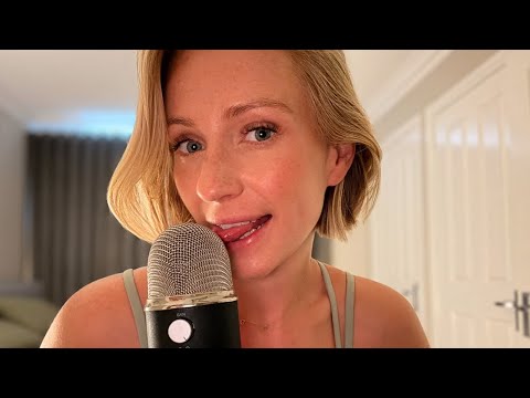 ASMR Mouth Sounds ON the Mic 👄 100% Sensitivity