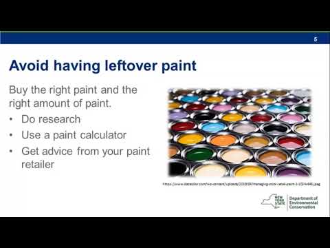 Proper Paint Disposal