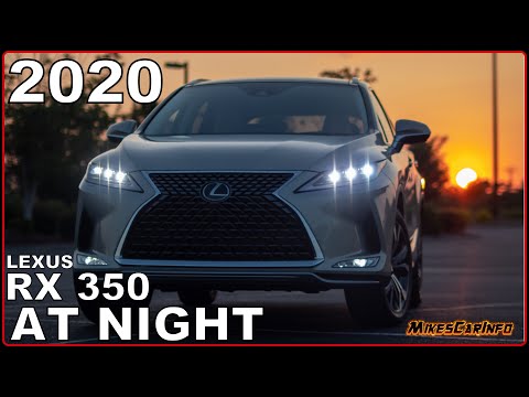 👉 AT NIGHT: Lexus RX 350 - Interior & Exterior Lighting Overview + Night Drive