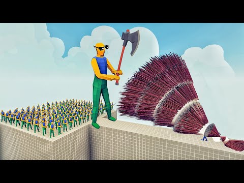 100x ROBLOX NOOB + GIANT vs EVERY GOD - Totally Accurate Battle Simulator TABS