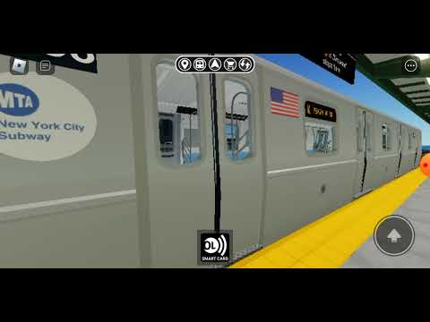 R160 (K) train departs 167 Street