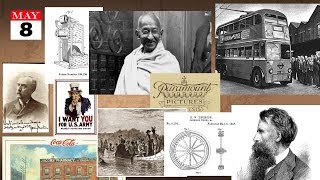 TODAY IN HISTORY - 08 MAY - 1st COCA-COLA | PARAMOUNT | ALPHA & BETA PARTICLES | MISSISSIPI RIVER | DOWNLOAD THIS VIDEO IN MP3, M4A, WEBM, MP4, 3GP ETC