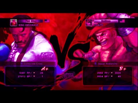 USF4 Ranked Match KING SMUGKAGE (Dudley) vs TruAj79 (Adon)