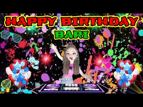 happy birthday bari 🎂 | ahns birthday studio |